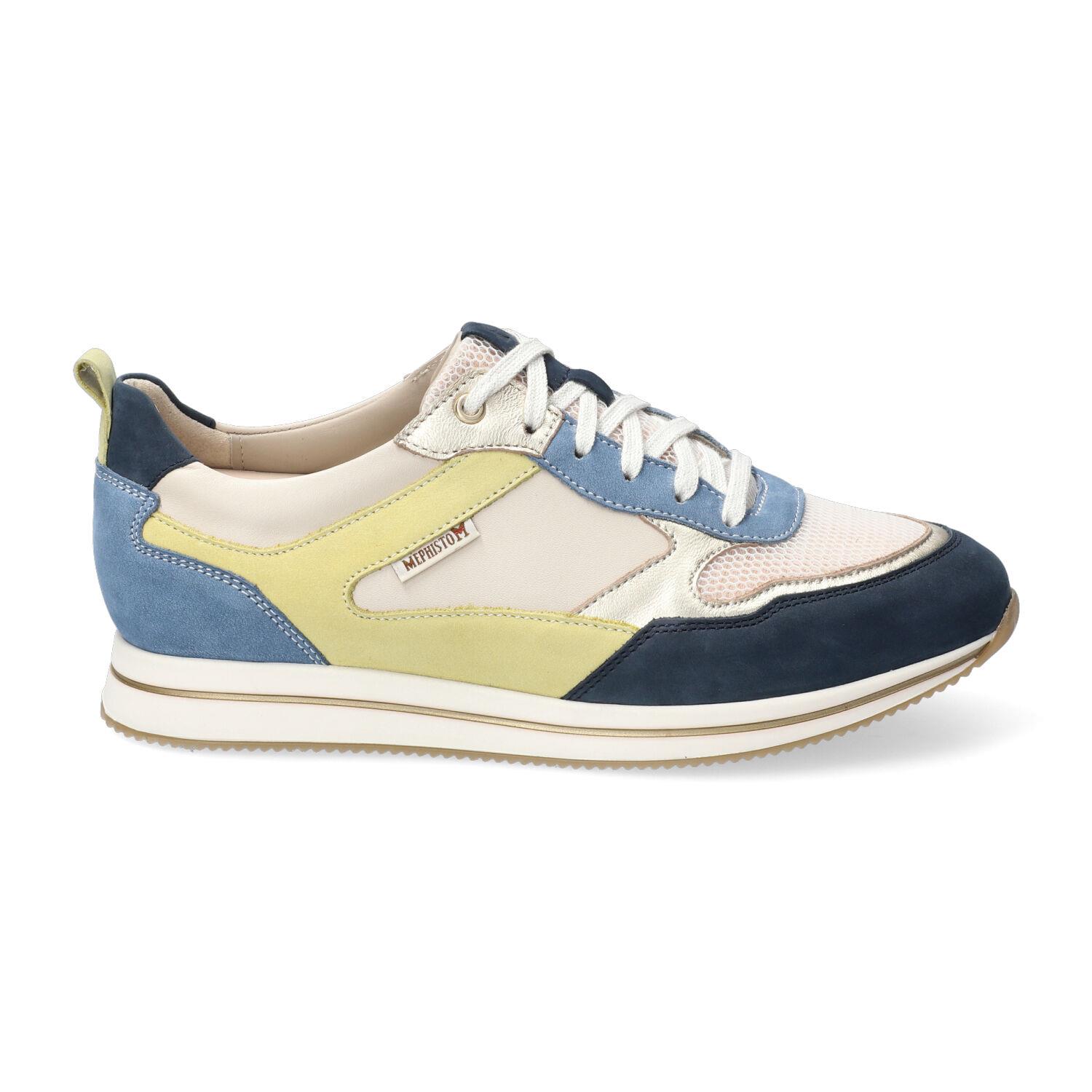 lacets femme modèle Lydie air Bleu jean - Mephisto